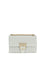 Pinko Love One Classic Shoulder Bag - Grey Pearl-Antique Gold