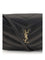 Saint Laurent Loulou Cassandre Toy lambskin Shoulder Bag - Black