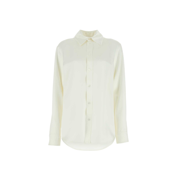 Ivory Satin Shirt