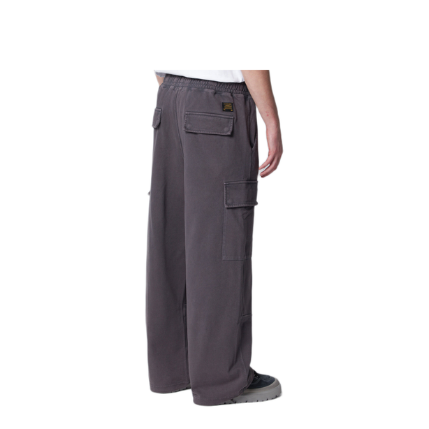 Washed Grey Cargo Jogging Pants