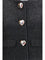 Self-Portrait Metallic bouclé Jacket with faux fur cuffs - Black
