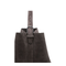 Suede Leather Tote - Grey