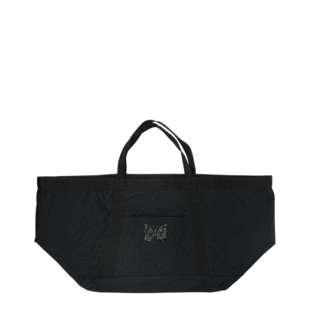 Large Nylon Shoulder Bag - Black