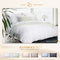 Bellami Trinity Calvi Duo Piping BambooPro Luxury Bedding Set