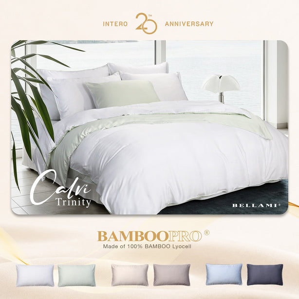 Bellami Trinity Calvi Duo Piping BambooPro Luxury Bedding Set