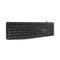 Cliptec RZK251 Primo USB Standard Keyboard (104 Keys) - Black