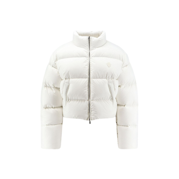 Gucci White Down Bomber Jacket
