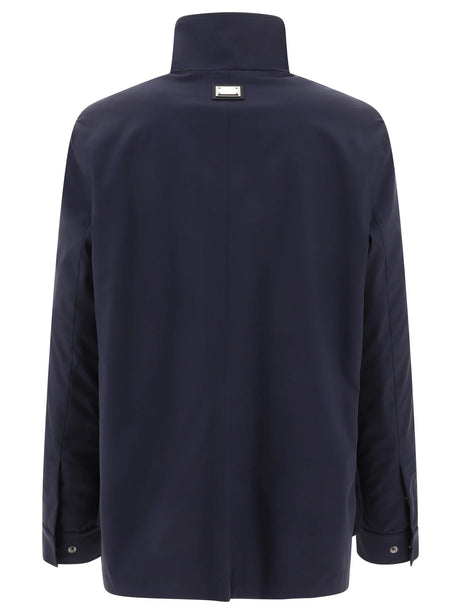 Dolce & Gabbana Technical fabric safari jacket - Blue