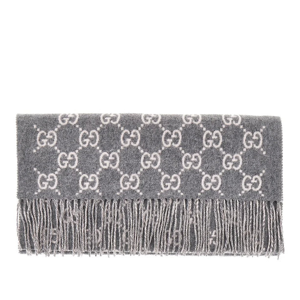GUCCI GG cashmere scarf