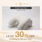 Bellami Plus Nap Tech Memory Foam Pillow Compact Ergonomic Travel Support