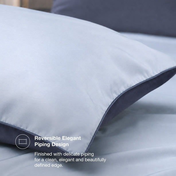 Bellami Trinity Calvi Duo Piping BambooPro Luxury Bedding Set