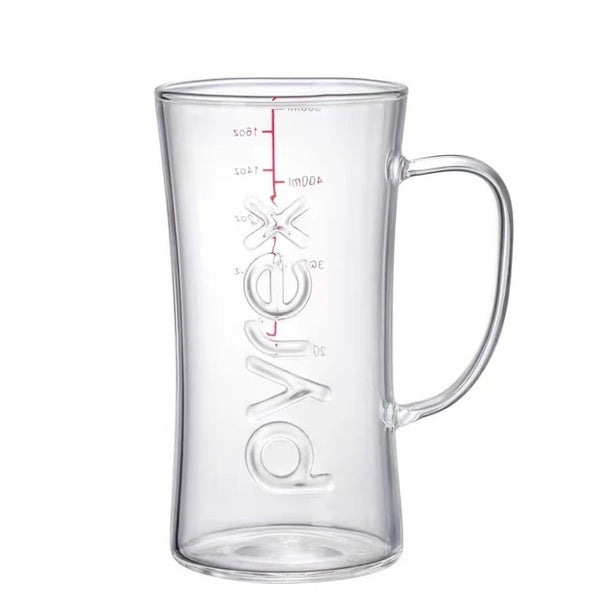 PYREX 2pc Measuring Glass Mug with Handle Set