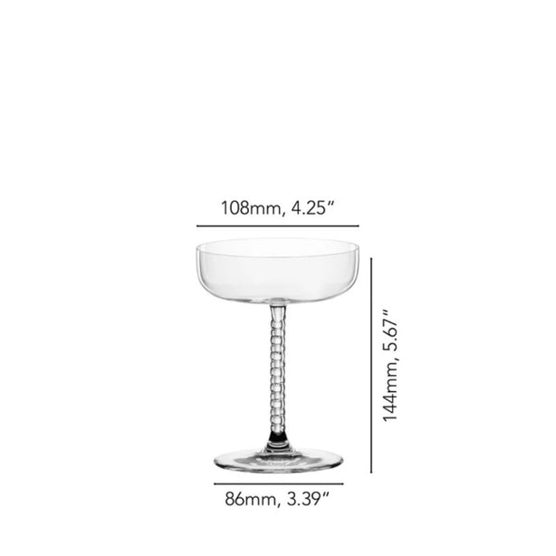 Nachtmann Bossa Nova Edition Set Of 2Pcs Lead Free Crystal Cocktail Glass  Ø10.8xH14.4cm, 252ml,