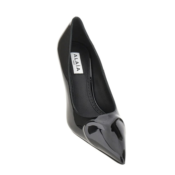 ALAIA Le Cœur 3D' patent leather pumps