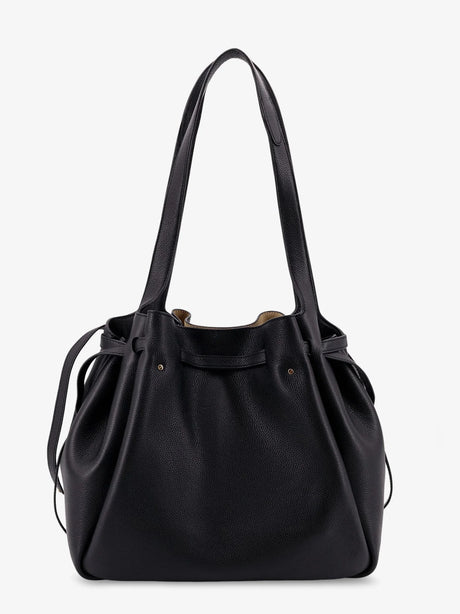 Tory Burch Romy Tote leather shopping bag - Black