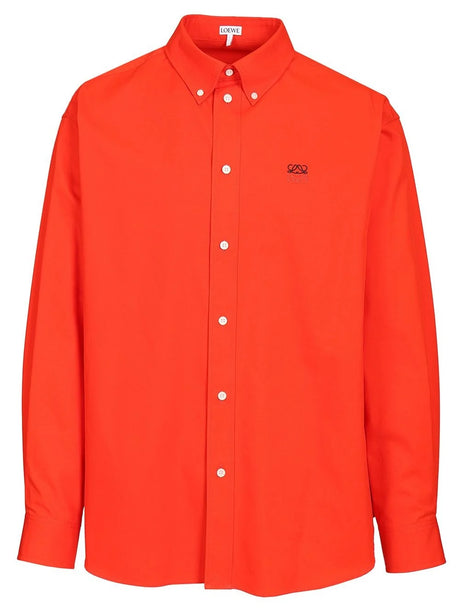 Loewe Long Sleeve Shirt - Red