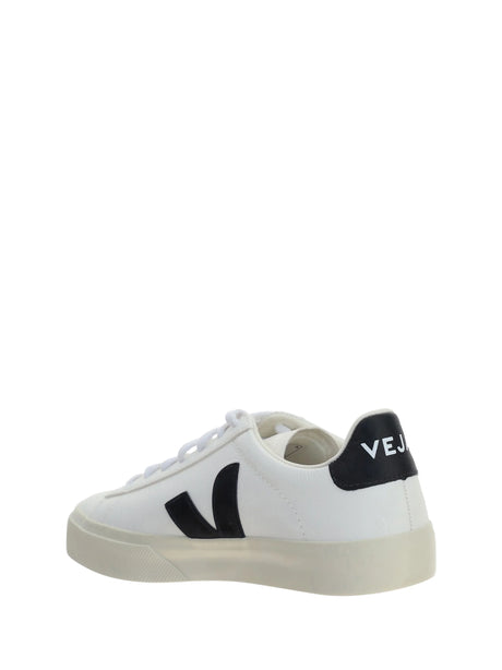 Veja Leather Sneakers - Extra-White_black