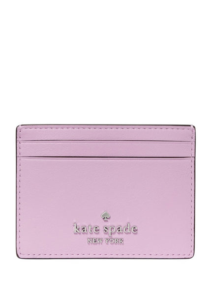 Kate Spade Small Slim Card Holder - Lavender Frost