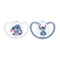 NUK Perfect Match Disney Stitch Silicone Soother Pacifier 2pcs/box | 0-6 Months