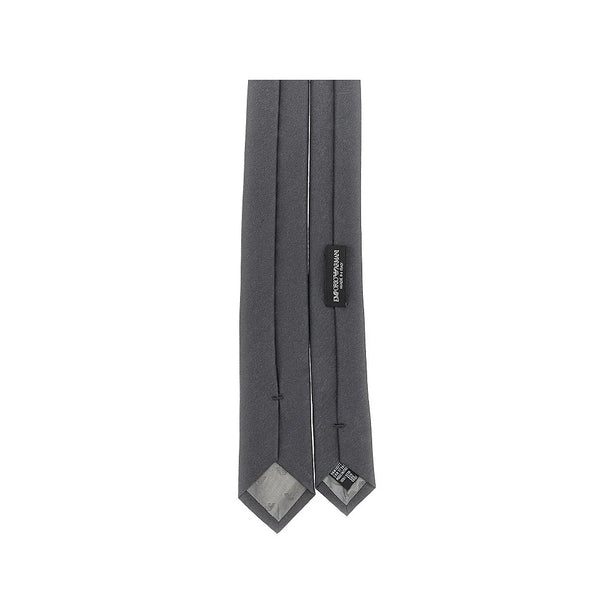 EMPORIO ARMANI Jacquard silk necktie