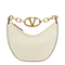 VLogo Moon Mini Calfskin Hobo - Ivory