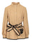 Valentino Garavani Embroidered Twill Jacket With Belt - Beige