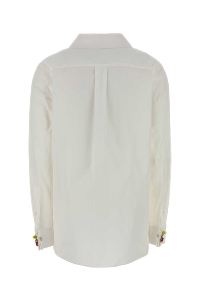 White Poplin Shirt