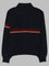 Inlaid Striped Polo Shirt