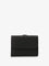 Chloe' Mini Alphabet Trifold Leather Wallet - Black