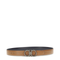 Reversible Leather Gancini Belt