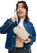 Coach Nolita 19 In Signature Canvas - Sand White