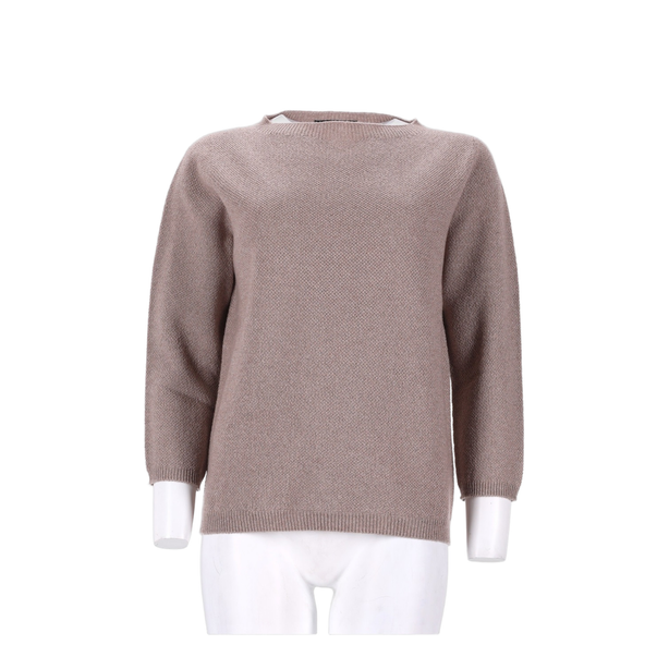 Platinum Sweater With Lurex
