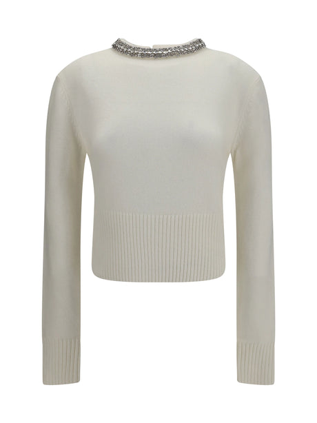 Pinko Berlino wool Sweater - White Inverno