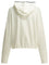 Brunello Cucinelli Zip-up Sweatshirt with Logo - White