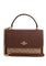 Coach Klare Top Handle Bag In Signature Canvas - Tan/Brown