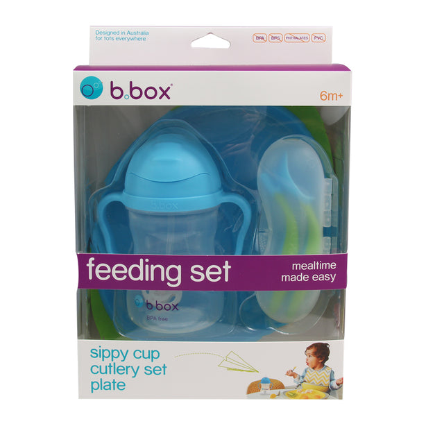 B.box Feeding Set (Ocean Breeze)