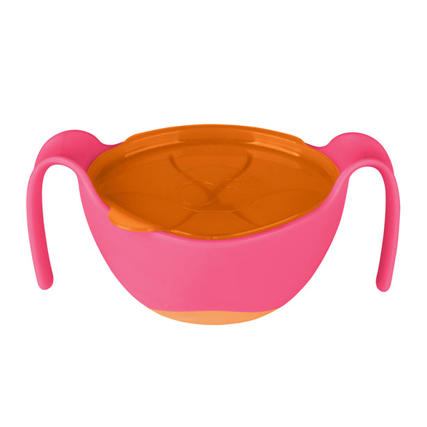 B.box Bowl and Straw (Strawberry Shake)
