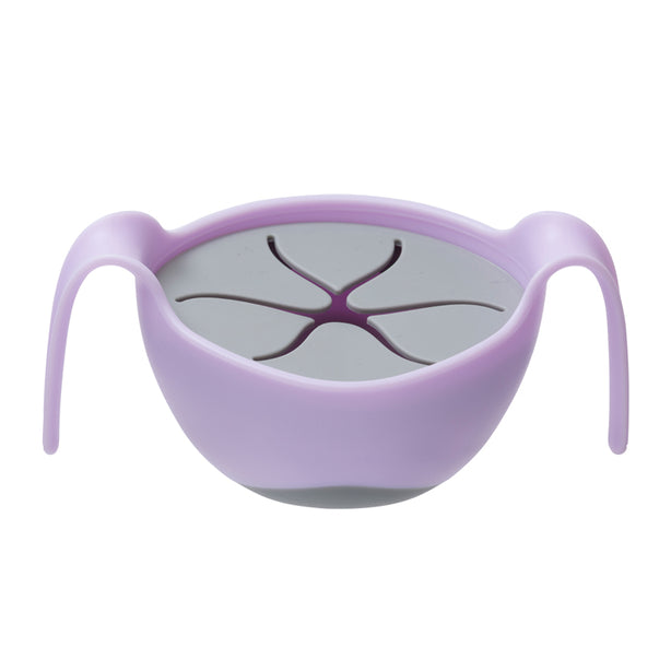 B.box Bowl and Straw (Boysenberry)