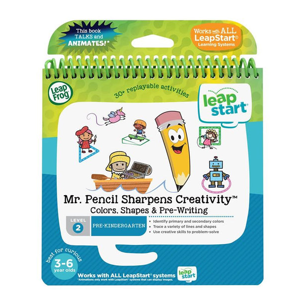 LeapFrog LeapStart Book - Mr Pencil Sharpens Creativity