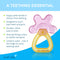 Brush-baby Cool & Calm Teether (Pink/Orange)