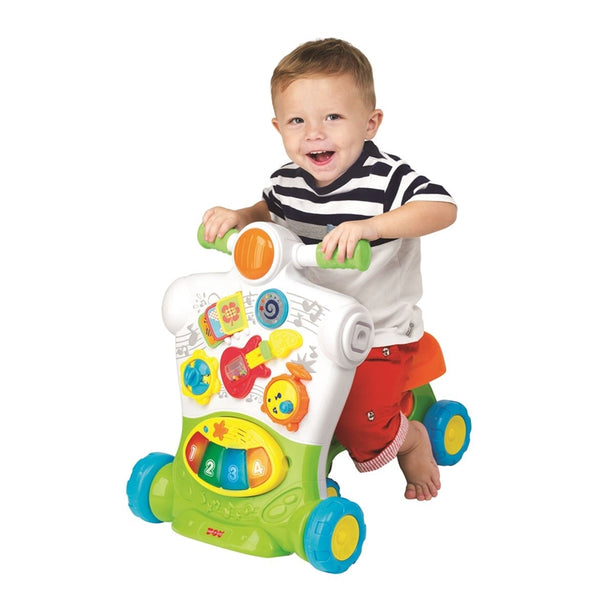 Hap-P-Kid Little Learner 3-In-1 Musical Ride On Walker