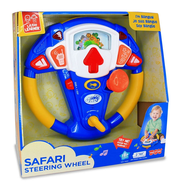Hap-P-Kid Little Learner Safari Steering Wheel