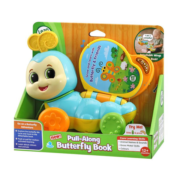 LeapFrog Pull Along Butterfly Book