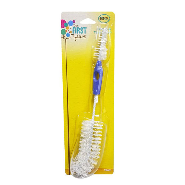 The First Years Bottle & Teat Brush (Blue)