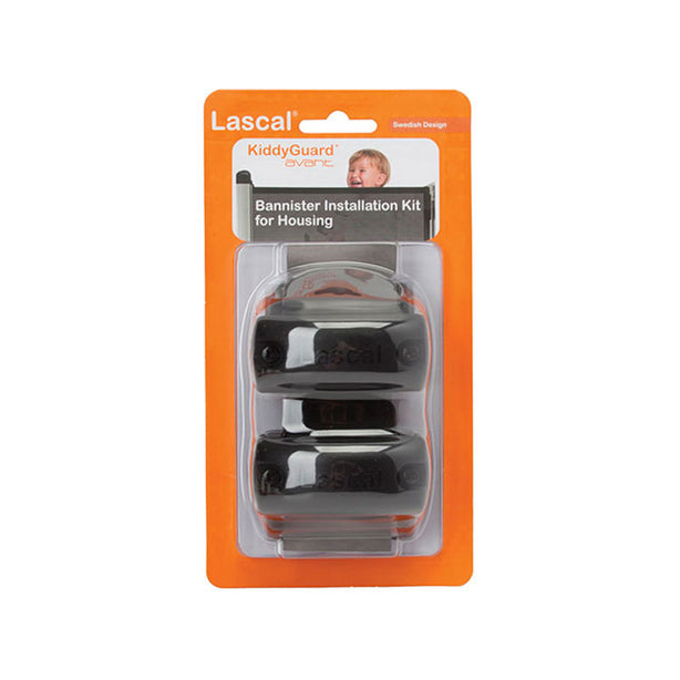 Lascal Kiddy Guard Bannister Installation Kit, Housing, Black