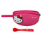 B.box Hello Kitty Travel Bib + Silicone Spoon - Pop Star