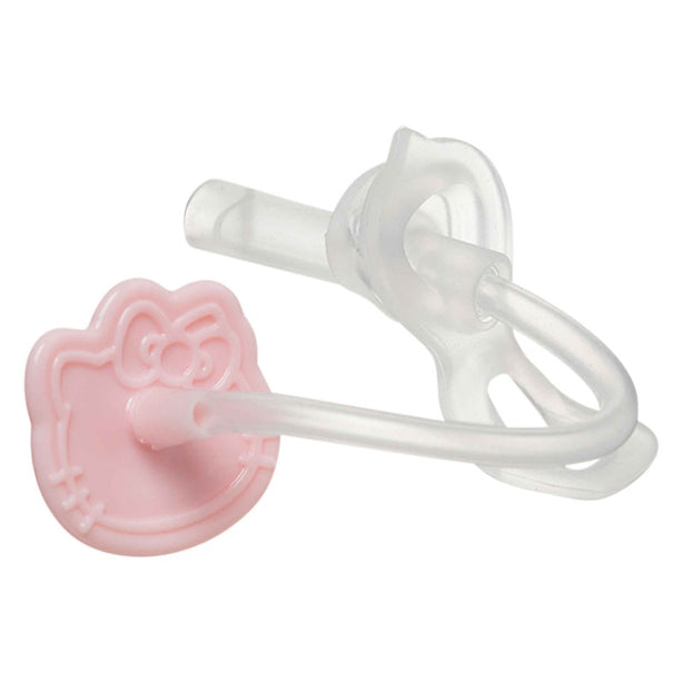 B.box Hello Kitty Sippy Cup Replacement Straw and Cleaner -Candy Floss