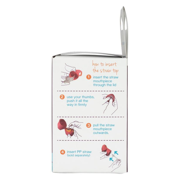 B.box Tritan Drink Bottle 450ml & 600ml Replacement Straw Tops (2pk)