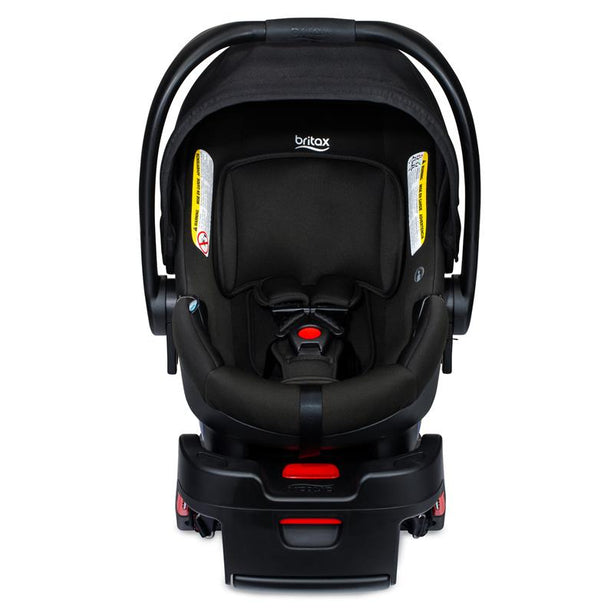 Britax B-Lively Stroller (Raven/Black) + B-Safe Gen2 Infant Car Seat (Eclipse Black) Travel System