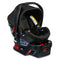Britax Gravity II Stroller (Marble Blue) + B-Safe Gen2 Infant Car Seat (Eclipse Black) + Adapters - Travel System